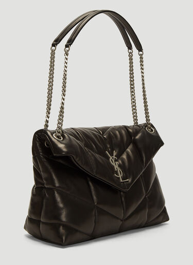 Saint Laurent Medium Puffer Shoulder Bag Black sla0237041