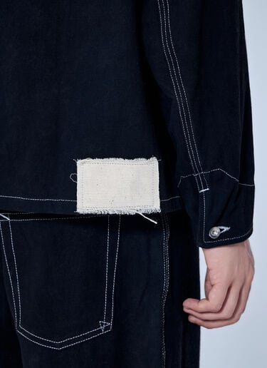 Story Mfg. Canvas Love Letter Depot Jacket Black mfg0166001