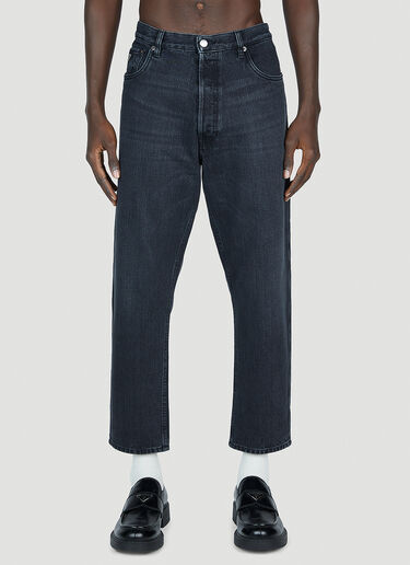 Prada Cropped Jeans Black pra0152102