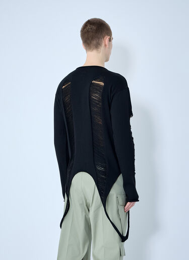 Rick Owens Laddered Sweater Black ric0160007