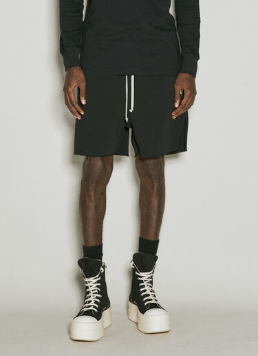 Moncler + Rick Owens Track Bermuda Shorts Black mcs0355014