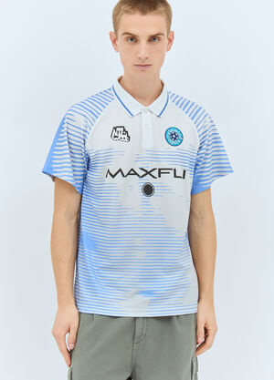 Metalwood x Maxfli Maxfli Statue Polo Shirt Blue mem0158001