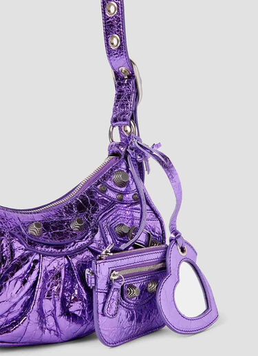 Balenciaga Le Cagole XS 单肩包 紫色 bal0253043