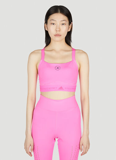 adidas by Stella McCartney TruePurpose Gym 브라 핑크 asm0251023