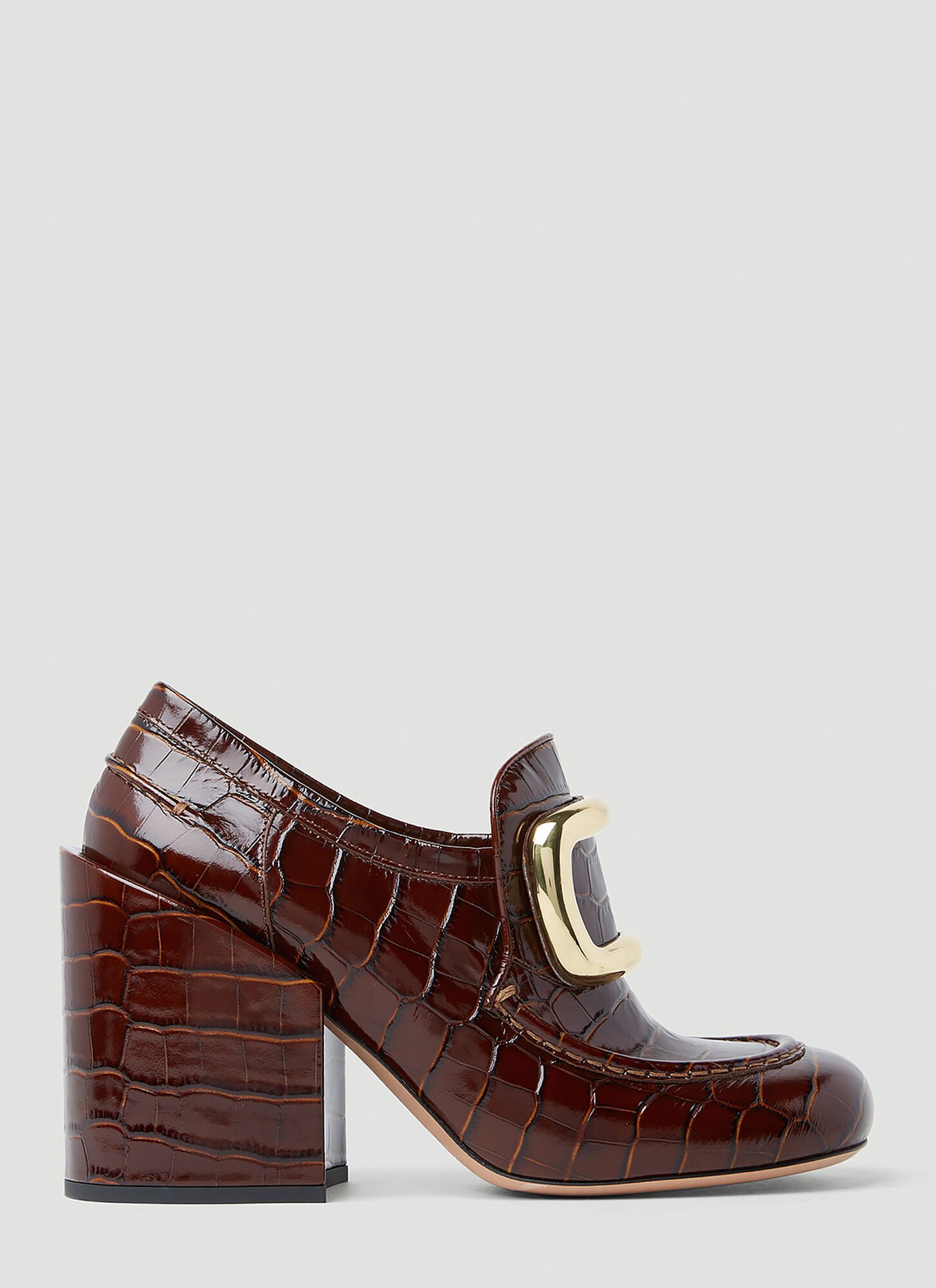 SPORTMAX OLIATO HIGH HEEL LOAFERS 