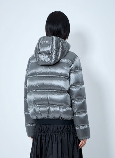 LN-CC® - Moncler: Sensation Short Down Jacket - Dark Grey Moncler Sensation Short Down Jacket Dark Grey mon0265066