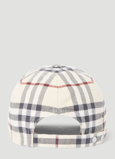 Burberry Archive 格纹棒球帽 米色 bur0154024