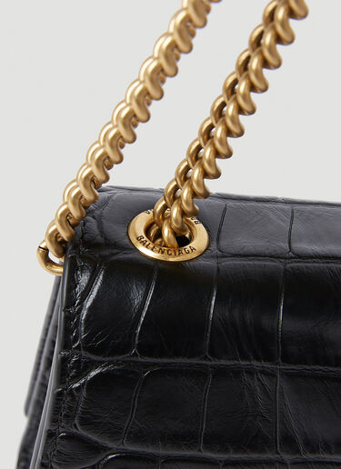 Balenciaga Crush 체인 XS 숄더백 블랙 bal0252082
