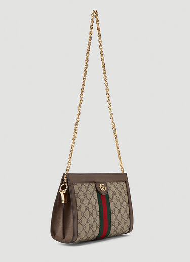 Gucci Ophidia GG Print Small Shoulder Bag Brown guc0231002