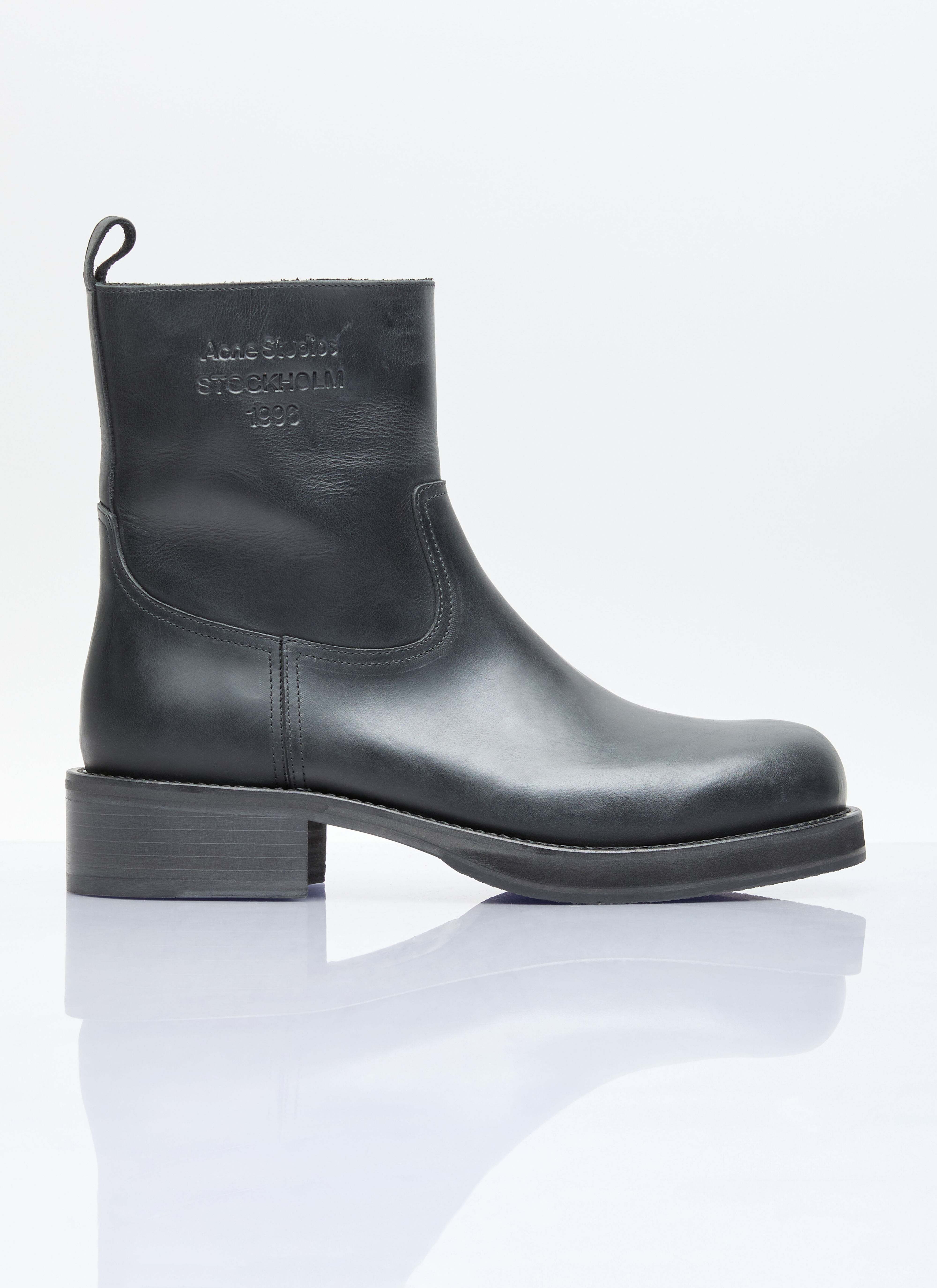 HOKA Leather Waxed Boots Green hok0154011