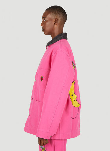 Sky High Farm Workwear Workwear Canvas Chore Jacket Pink skh0350014