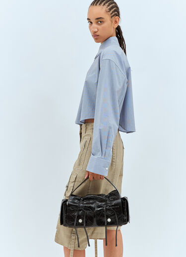 Acne Studios 멀티 포켓 숄더백 블랙 acn0258027