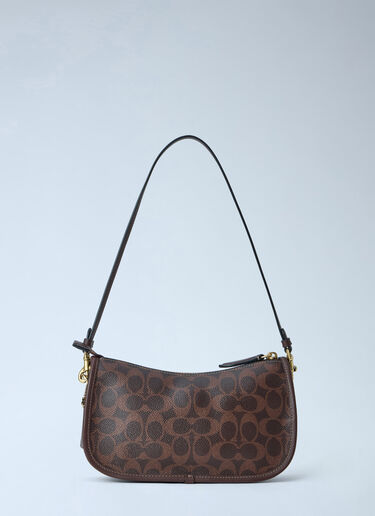 LN-CC® - Coach: Waverly Shoulder Bag In Signature Canvas - Brown Coach Waverly Shoulder Bag In Signature Canvas Brown coa0265005