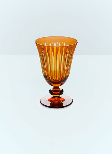 L'Objet Set Of Four Prism Wine Glasses Orange wps0691621