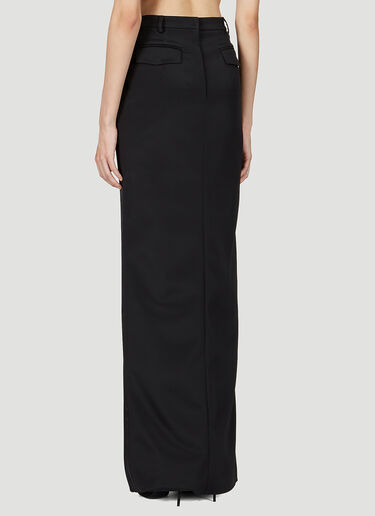 Kim Suiting Maxi Skirt Dolce & Gabbana Kim Suiting Maxi Skirt Black dol0252005