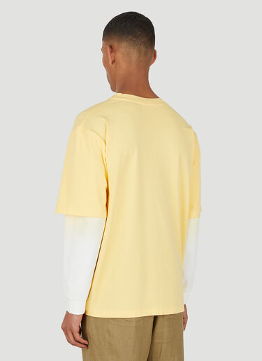 Wynn Hamlyn Layered T-Shirt Yellow wyh0148008