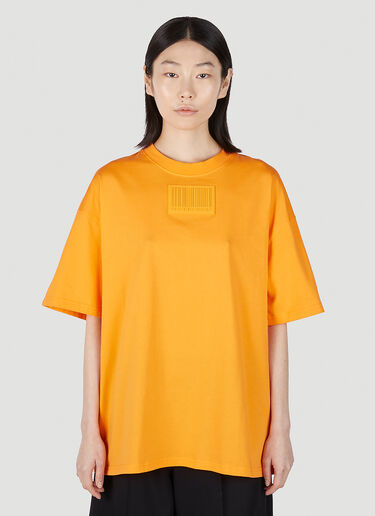 VTMNTS ラバーパッチTシャツ オレンジ vtm0351009