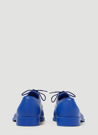 Maison Margiela Lace Up Tabi Shoes Blue mla0147042