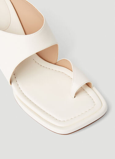Sportmax Caracas Sandals Cream spx0252016