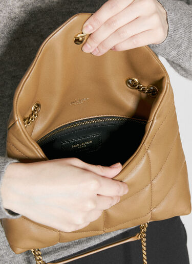 Saint Laurent Toy 蓬松单肩包 棕色 sla0255093