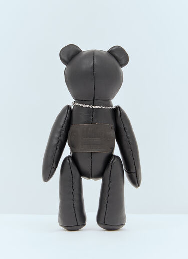 A BATHING APE® 皮革小熊玩偶 黑色 aba0357002