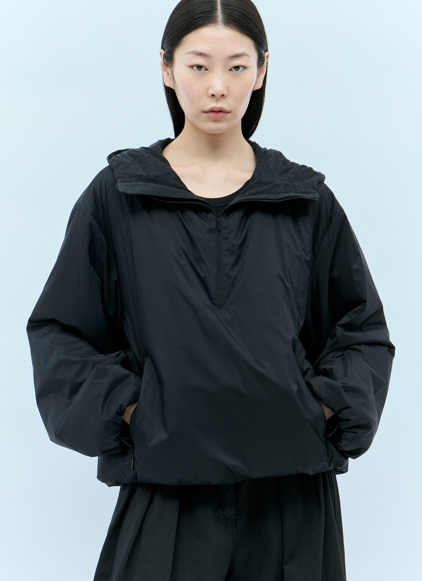 The Row Althena Padded Jacket In Black