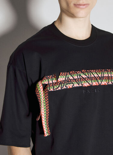 Curblace T-Shirt Lanvin Curblace T-Shirt Black lnv0155009
