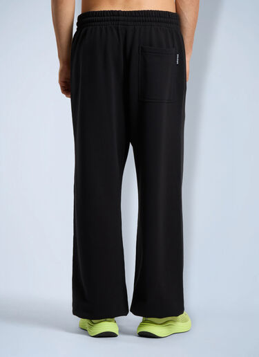 Palm Angels Waist Logo Sweatpants Black pma0166162