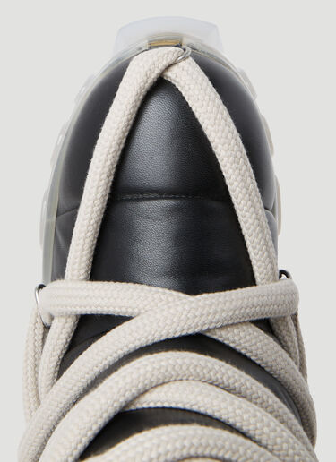 Lunar Tractor Padded Leather Boots Rick Owens Lunar Tractor Padded Leather Boots Black ric0153026