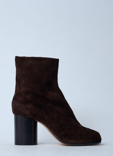 Tabi Suede Boots Maison Margiela Tabi Suede Boots Brown mla0260008