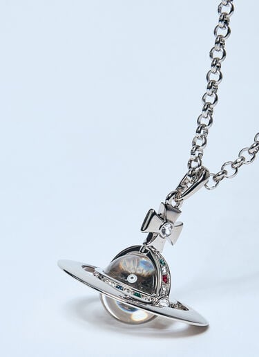 Vivienne Westwood New Small Orb Pendant Necklace Silver vvw0360014