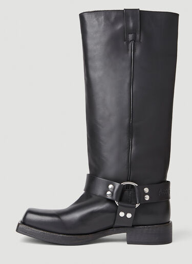 Acne Studios Buckle Boots Black acn0252036