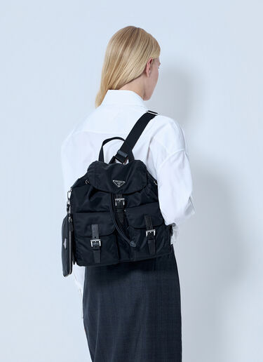 Prada Re-Nylon Medium Backpack Black pra0260040