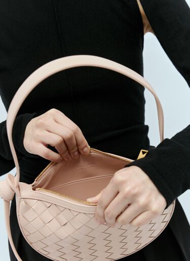 Mini Sunrise Shoulder Bag Bottega Veneta Mini Sunrise Shoulder Bag Pink bov0255064
