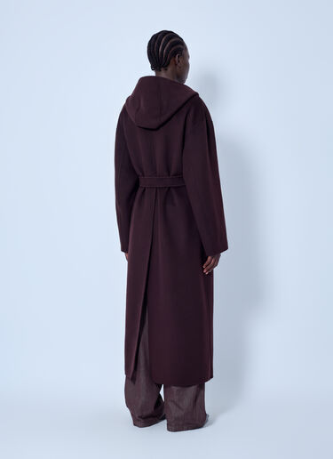 LN-CC® - Sportmax: Olmo Wool Coat - Brown Sportmax Olmo Wool Coat Brown spx0266005
