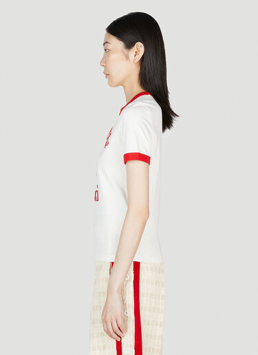 Gucci Gucci Sine Amore Nihil T-Shirt White guc0253085