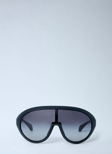 Moncler x Rick Owens Visor Shield Sunglasses Black mcs0363025
