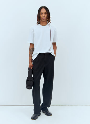 Thom Browne RWB 스트라이프 티셔츠 화이트 thb0156002