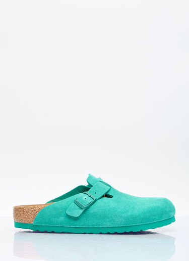 Birkenstock Boston Mules Green brk0156007