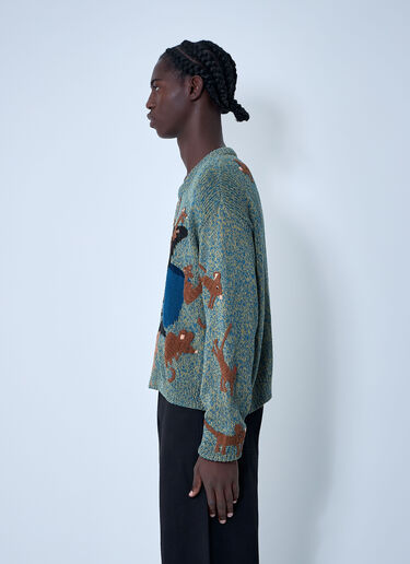 Piper Knit Sweater Story MFG Piper Knit Sweater Green str0161008