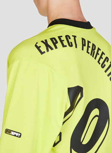 Martine Rose Long Sleeve Football Top Yellow mtr0152004
