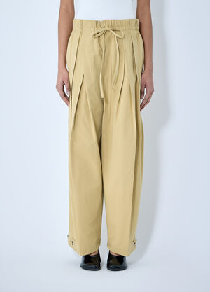 Jil Sander Cotton Twill Pants White jil0259013