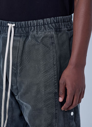 LN-CC® - Rick Owens DRKSHDW: Pusher Shorts - Grey Rick Owens DRKSHDW Pusher Shorts Grey drk0166011