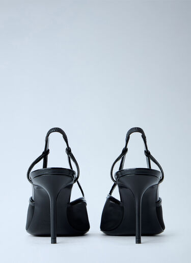 LN-CC® - Saint Laurent: Renée Slingback Pumps - Black Saint Laurent Renée Slingback Pumps Black sla0264027