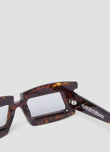 X21 Sunglasses Kuboraum X21 Sunglasses Brown kub0354006