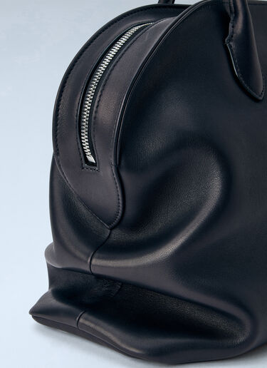 LN-CC® - The Row: Agnes 15 Handbag - Dark Brown The Row Agnes 15 Handbag Dark Brown row0265033