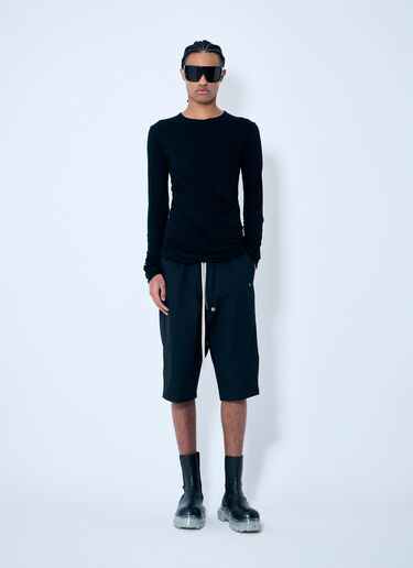 Rick Owens Layered T-Shirt Black ric0159008