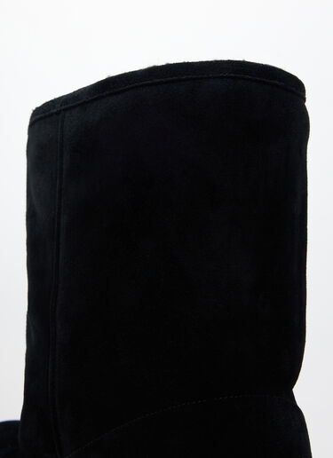Balenciaga Alaska Faux-Fur High Boots Black bal0157035
