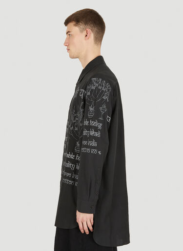 Yohji Yamamoto India Shirt Black yoy0150014