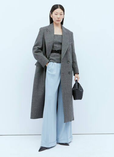 Max Mara Masculine Wool Coat Grey max0254051